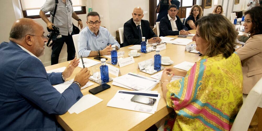 Pleno del Consejo del Diálogo Social de CLM. Foto: Rebeca Arango.