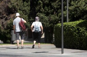 Turistas de verano en Toledo