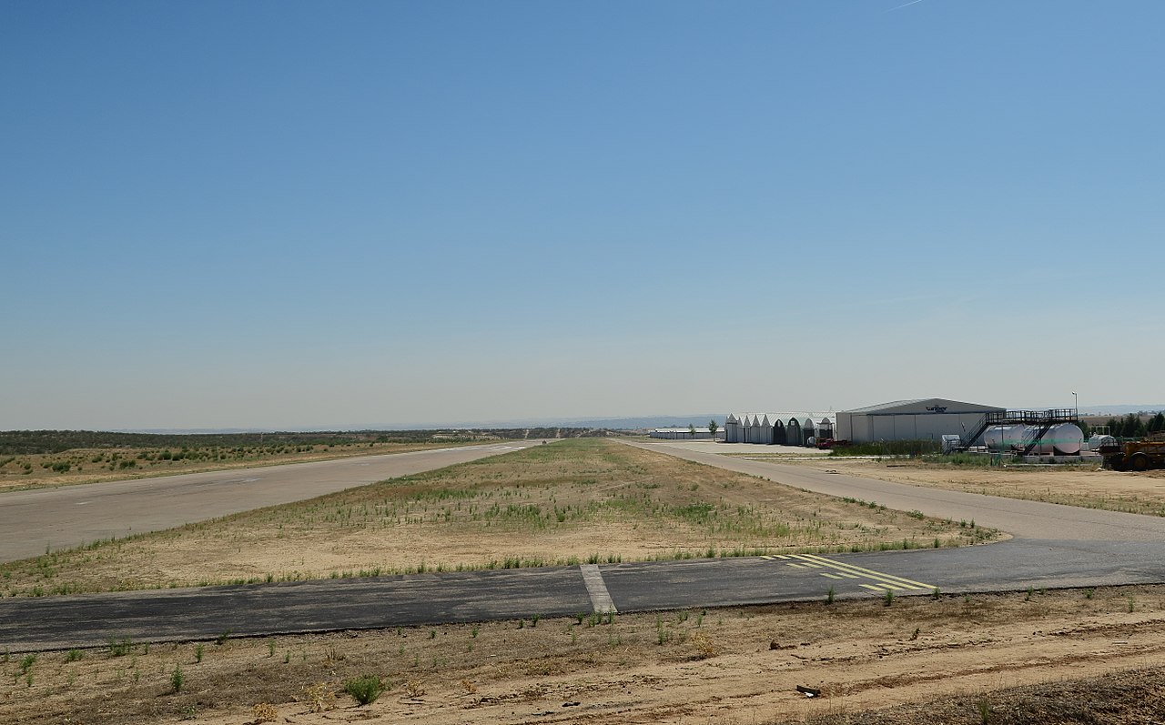 Aeródromo de Casarrubios. Foto: Wikipedia.