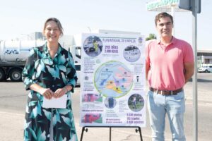 Ana Guarinos, alcaldesa de Guadalajara hace balance del Plan Integral de Limpieza