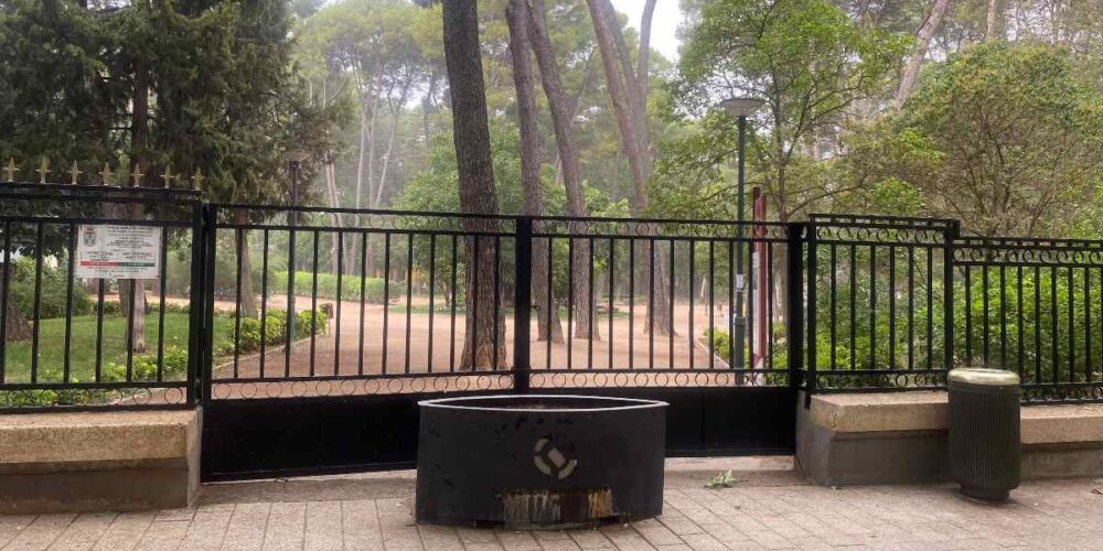 Parque de Abelardo Sánchez de Albacete.