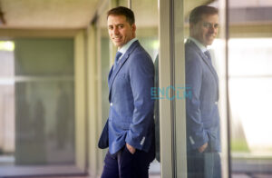 Carlos Yuste, director general de Juventud y Deportes de Castilla-La Mancha. Foto: Rebeca Arango.