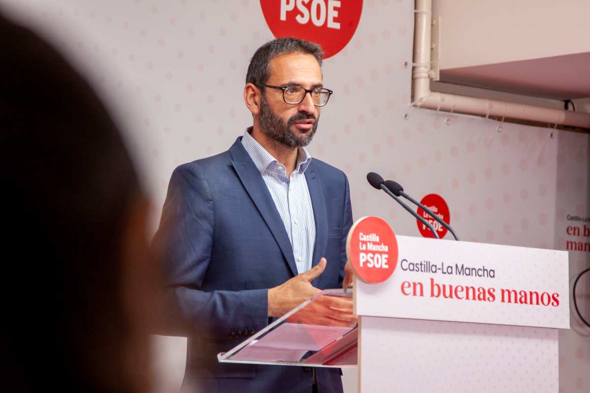 El secretario de Organización del PSOE de Castilla-La Mancha, Sergio Gutiérrez.