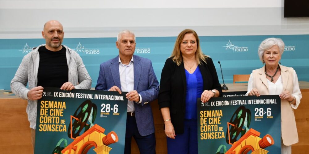 La Diputación de Toledo acogió la presentación de la Semana de Cine Corto de Sonseca.