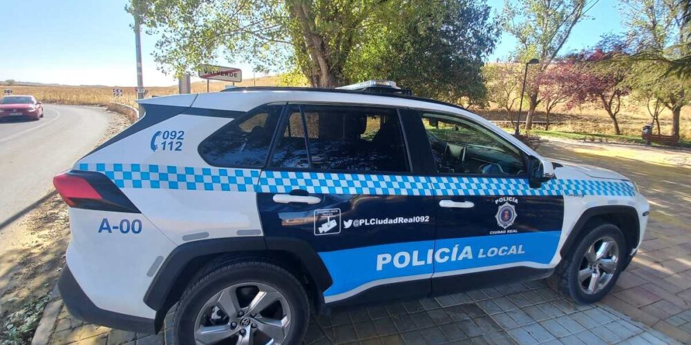 Coche patrulla de la Policía Local de Ciudad Real