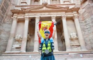 Maigua Ojeda, festejando su triunfo.