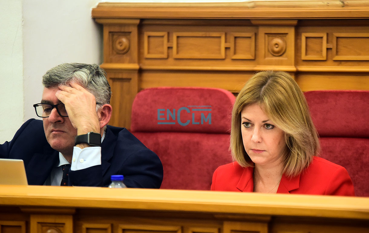 La portavoz del PSOE en las Cortes de CLM, Ana Isabel Abegózar.