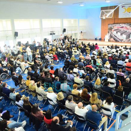 Acto principal del 50 aniversario del Hospital Nacional de Parapléjicos de Toledo. Foto: Rebeca Arango.