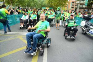 Más de 4.500 suscripciones en la carrera contra la ELA organizada por Eurocaja Rural en Toledo. Foto; Rebeca Arango.