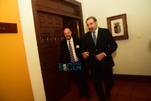 El consejero de Sanidad, Jesús Fernández Sanz. Imagen: Rebeca Arango.