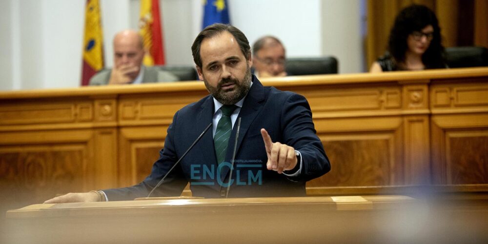 El presidente del Partido Popular de Castilla-La Mancha, Paco Núñez. Imagen: Rebeca Arango.