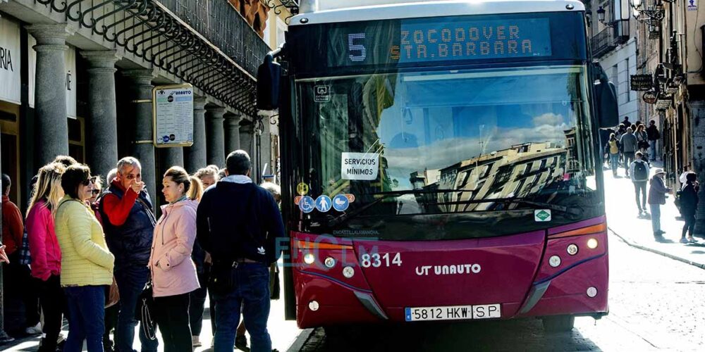 Autobús urbano de Toledo.