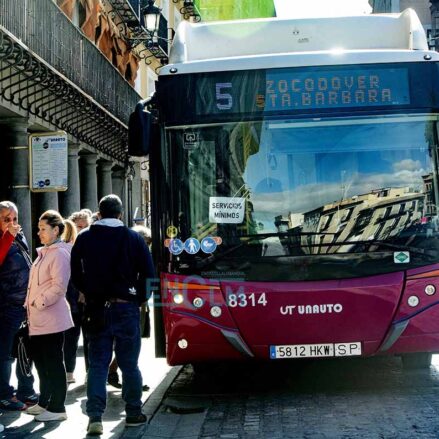 Autobús urbano de Toledo.