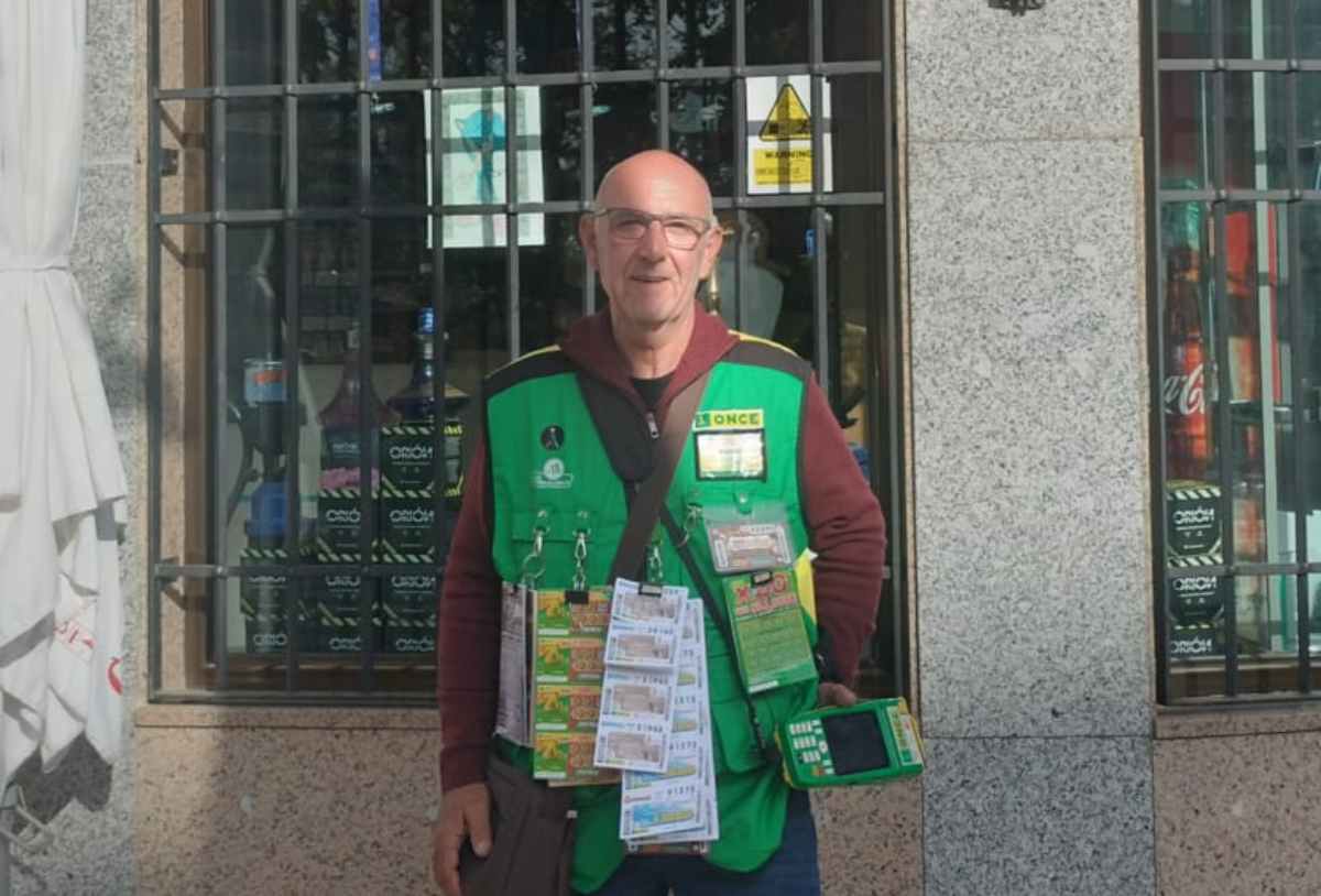 Pedro Vicente Pantoja Ocaña, el vendedor que ha repartido 440.000 euros en Toledo.