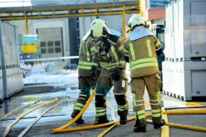 Imagen del lugar de la explosión. Imagen: Rebeca Arango.