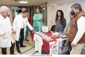 Mesa informativa -Asociación de Transplantados en Guadalajara
