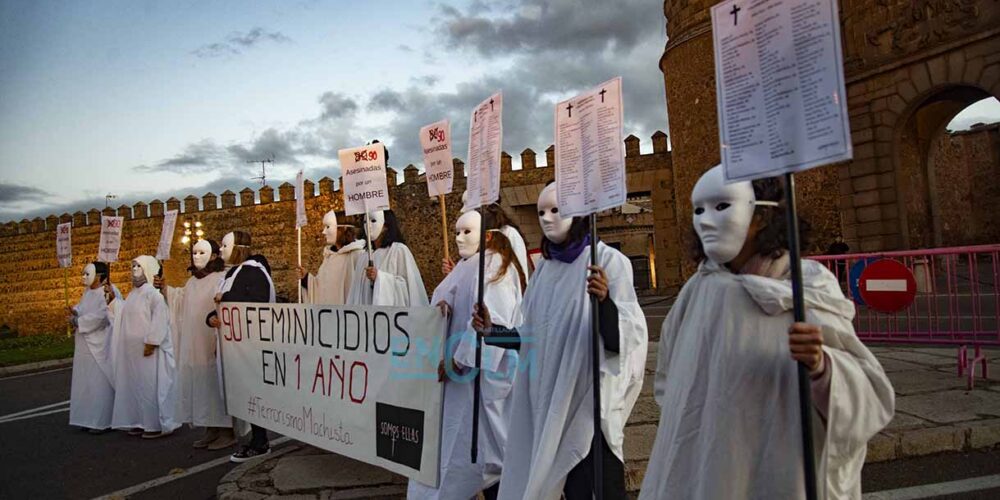 Manifestación del 25N en Toledo. Foto: Rebeca Arango.