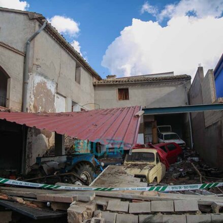 Imagen del municipio de Mira tras la DANA