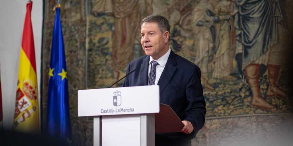 El presidente de Castilla-La Mancha, Emiliano García-Page.