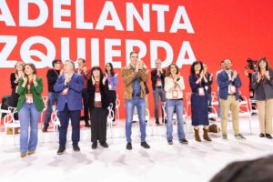 Pedro Sánchez en el 41º Congreso Federal del PSOE.
