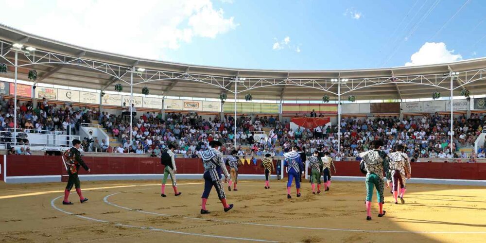 Imagen de archivo de una plaza de toros.
