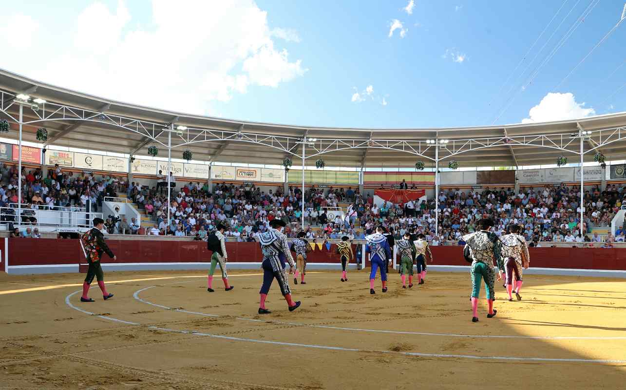 Imagen de archivo de una plaza de toros.