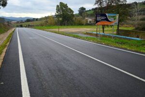 Concluyen las obras de rehabilitación y mejora de la carretera que une Almadén y Almadenejos