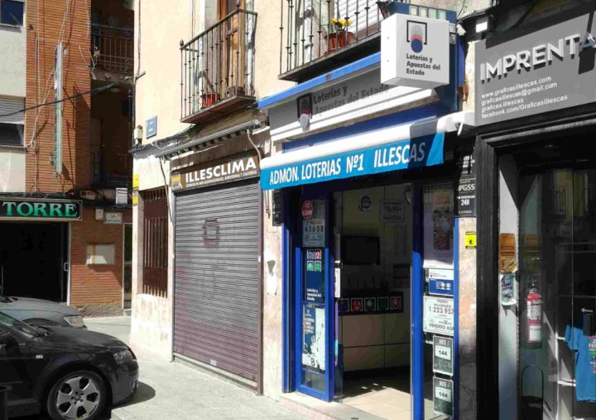 Administración de Lotería Nº1 de Illescas (Toledo). Foto: Google Maps