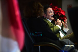 Álvaro García Ortiz, fiscal general del Estado,, durante la conferencia dada en Toledo sobre la Constitución, en plena polémica nacional en plena polémica por su imputación por la supuesta filtración de datos reservados sobre el novio de la presidenta de la Comunidad de Madrid, Isabel Díaz Ayuso. Foto: Rebeca Arango.