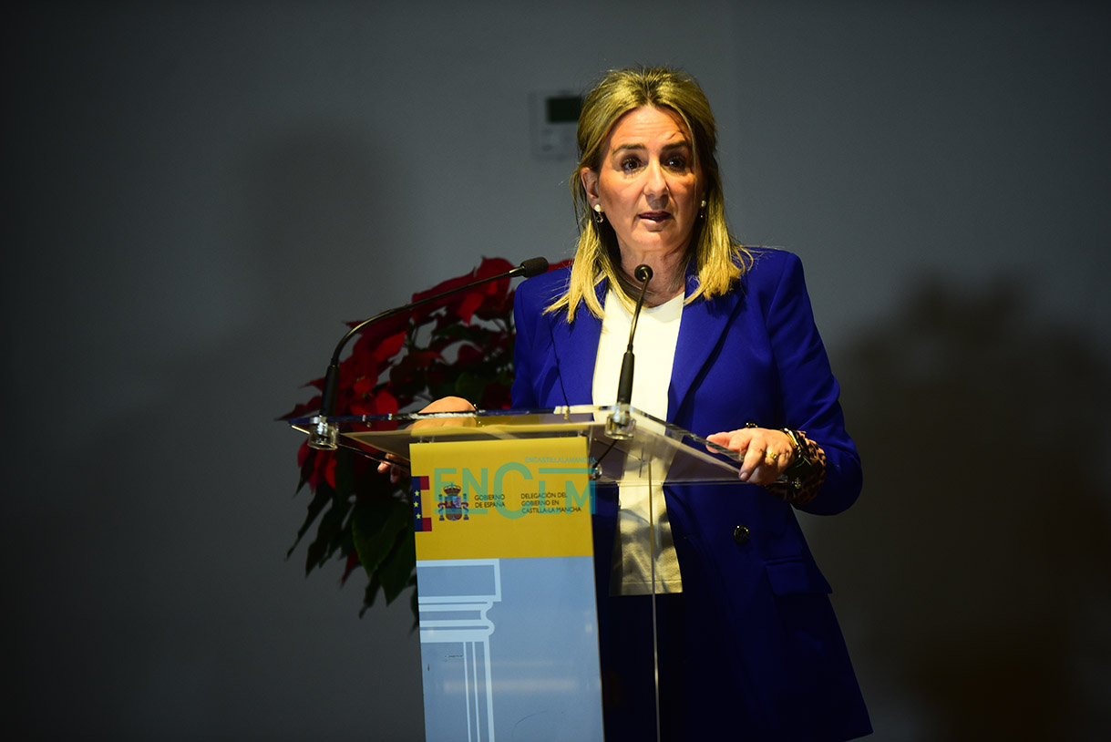 La delegada de Gobierno en Castilla-La Mancha, Milagros Tolón.