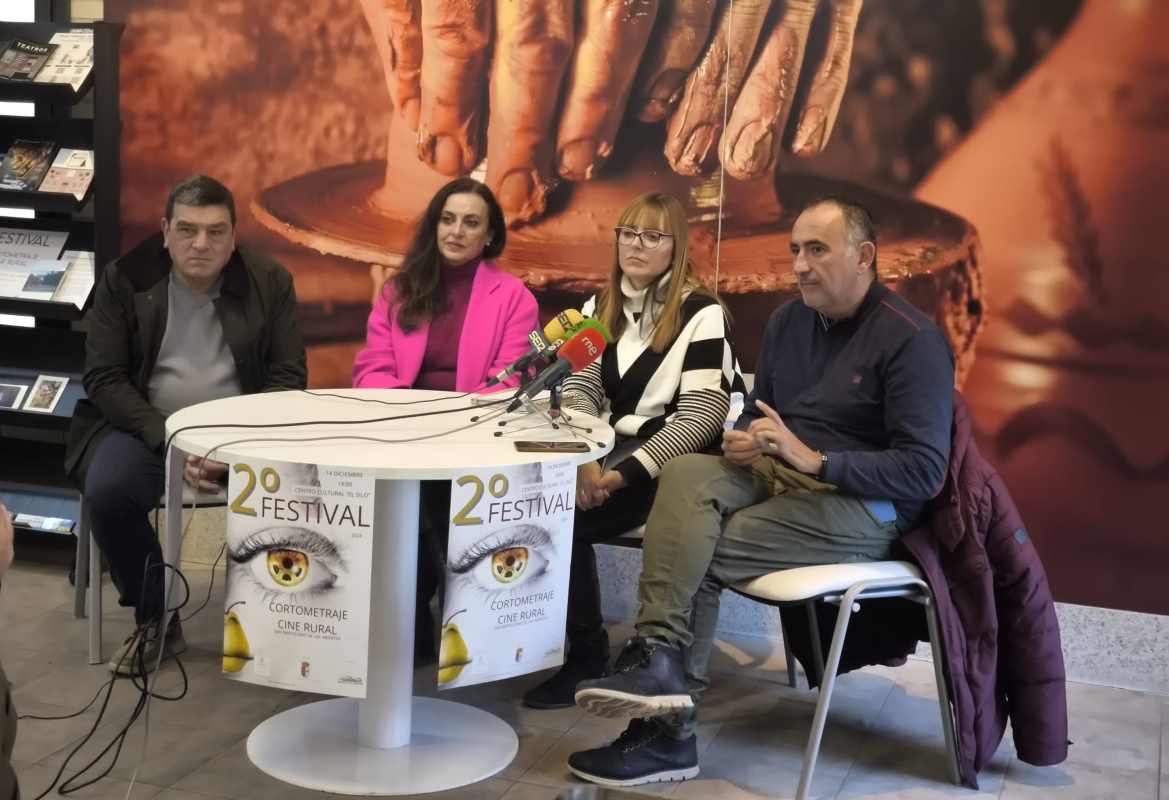 Presentación del Festival de Cortos de San Bartolomé de las Abiertas.
