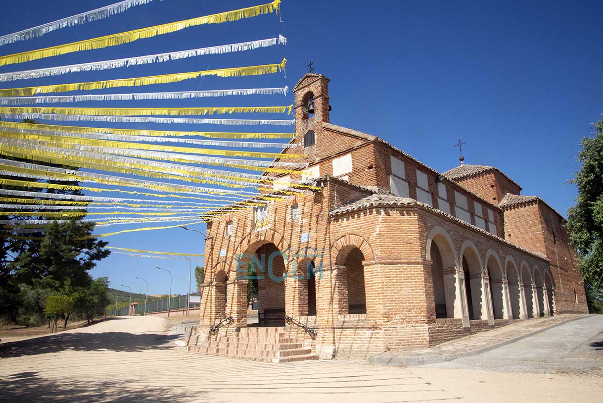 La Ermita de Nuestra Señora de la Antigua y de San Illán de Cebolla, un tesoro de CLM declarado BIC. Foto: Rebeca Arango.
