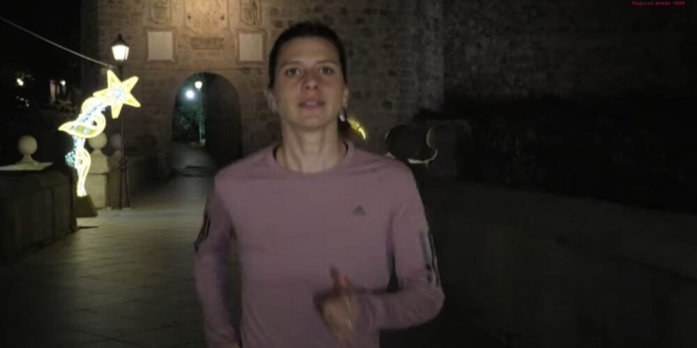 Irene Sánchez-Escribano, en un momento del vídeo.