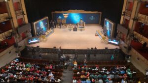 Sorteo de Lotería de Navidad.