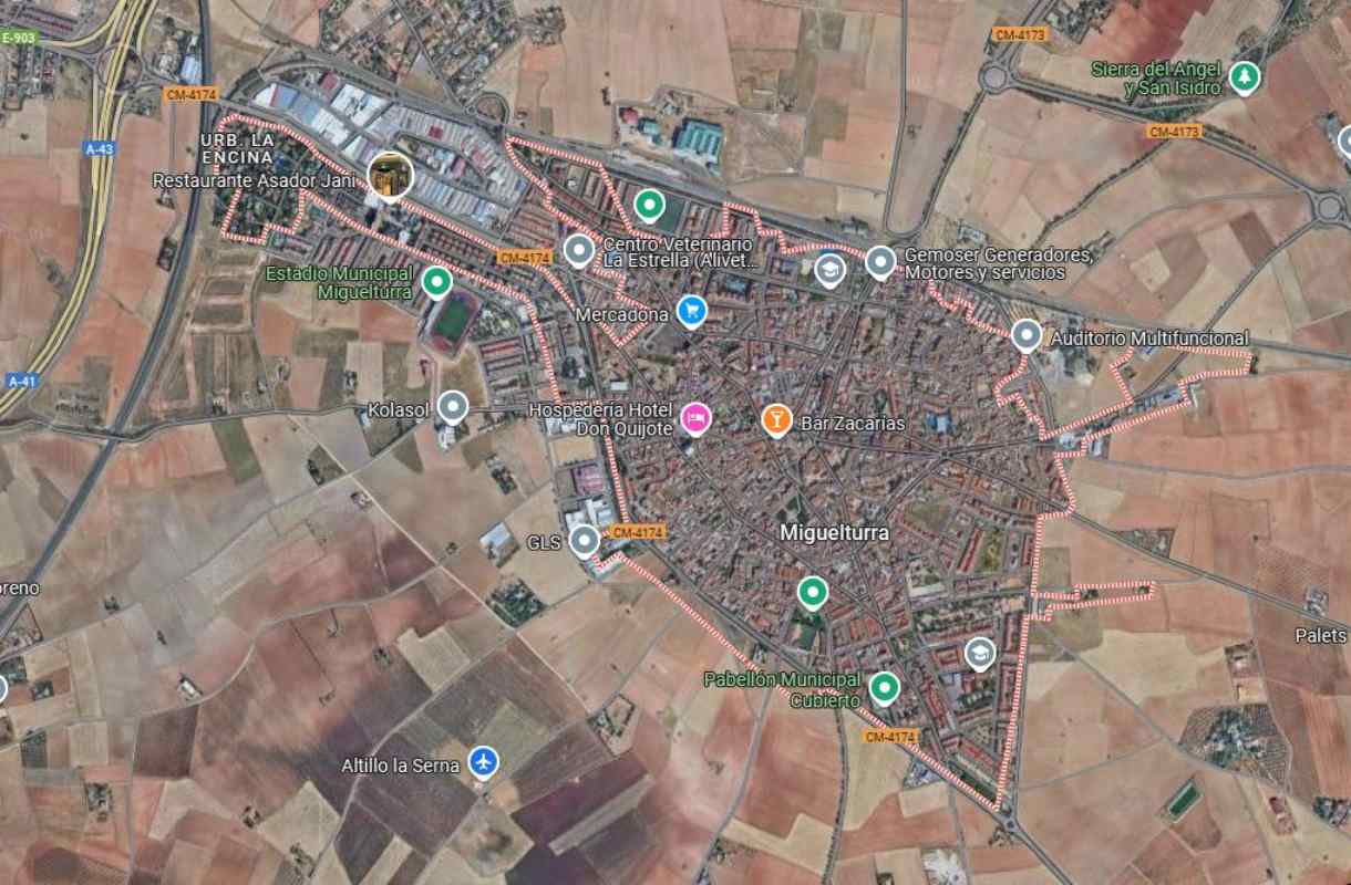 Accidente laboral en Miguelturra.