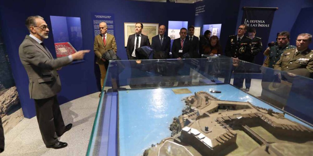 Presentación de la exposición de "Blancos, pardos y morenos", en el Museo del Ejército.