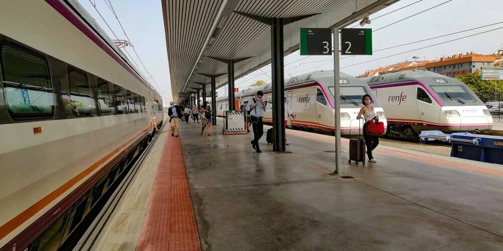 Estación del AVE en Toledo. Foto: Rebeca Arango.