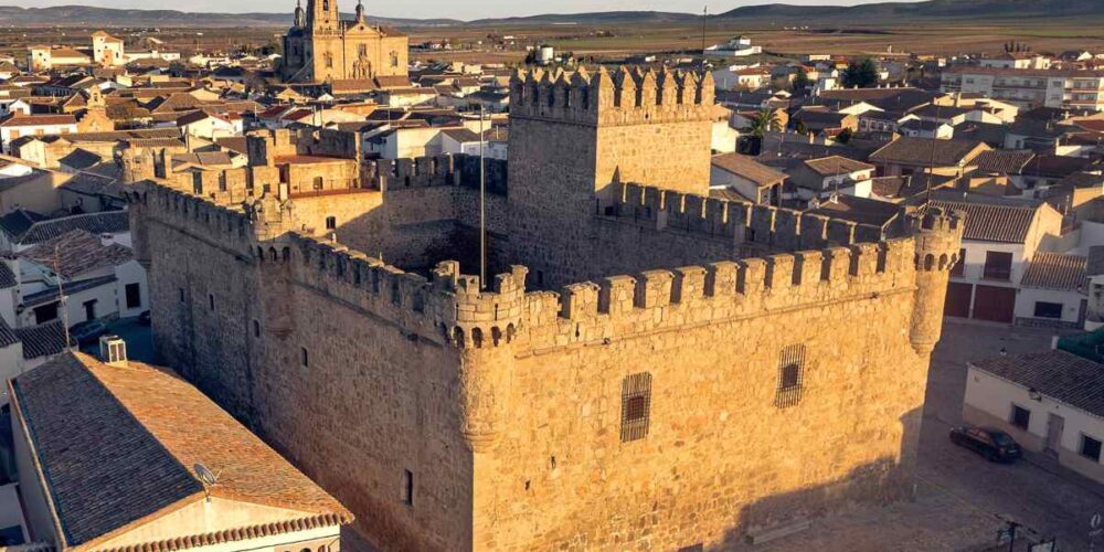 Castillo de Orgaz. Imagen de la Diputación de Toledo.