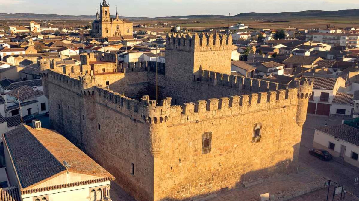 Castillo de Orgaz. Imagen de la Diputación de Toledo.