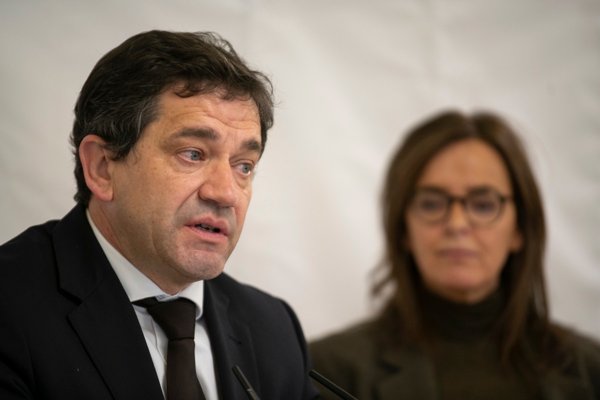 El presidente del PP en Ciudad Real , Miguel Ángel Valverde, y la vicesecretaria Políticas Sociales y Reto Demográfico del Partido Popular, Carmen Fúnez