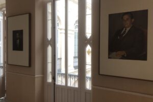 Los cuadros retirados del Palacio Provincial