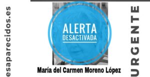 Maria Del Carmen Alerta Desactivada