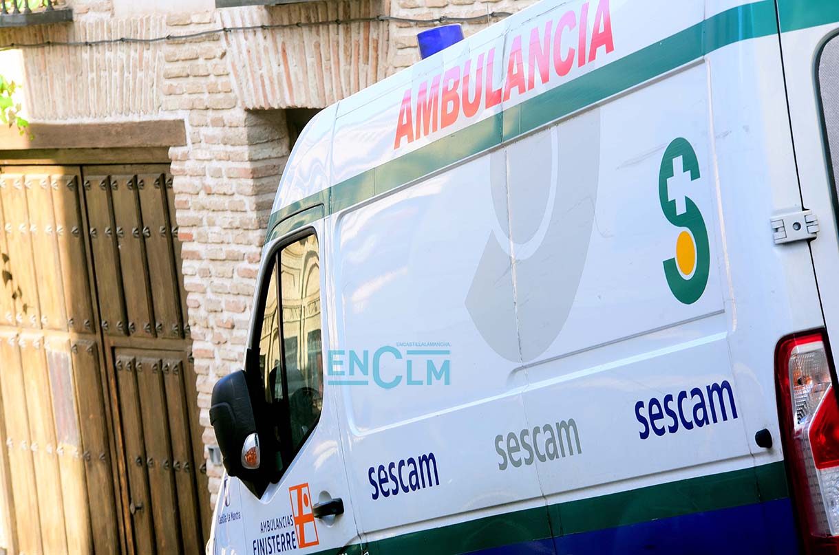 Una ambulancia del Sescam. Foto: ENCLM/Rebeca Arango