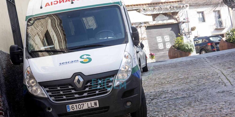 Foto de archivo de una ambulancia. Foto: ENCLM / Rebeca Arango