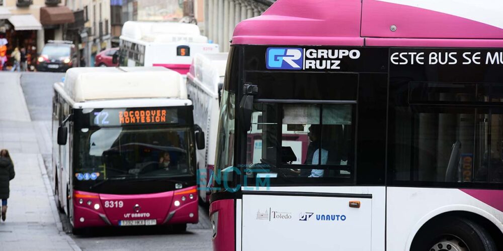 Imagen de archivo de autobús urbano de Toledo.