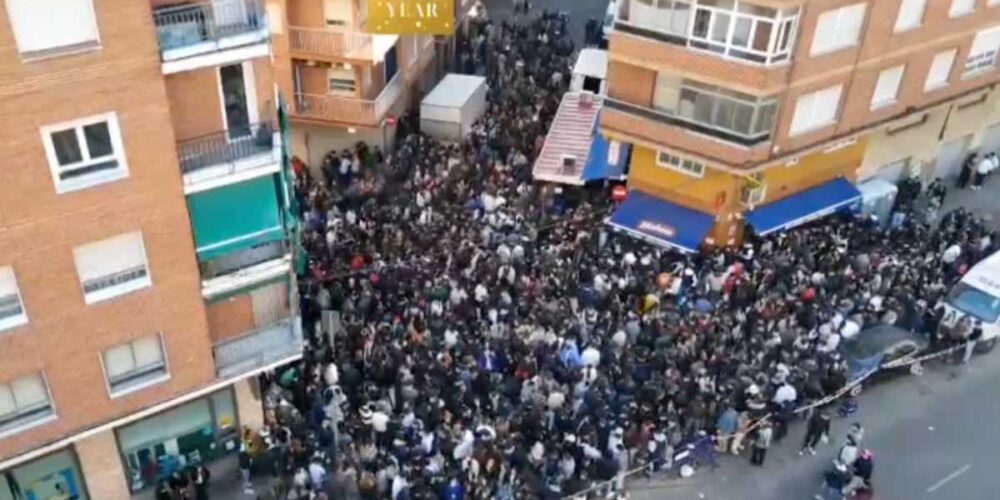 El Bar Jhony de Talavera durante la Nochevieja de 2024. Foto: Jhonatan Rivera