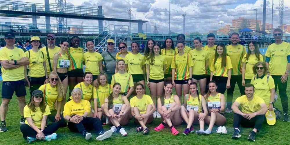 Deportistas del Club de Atletismo Toledo.