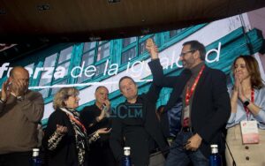 Page, reelegido secretario general del PSOE de Castilla-La Mancha. Foto: Rebeca Arango.
