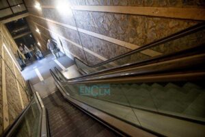 Escaleras Mecánicas del Palacio de Congresos, en el Miradero