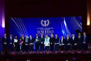 Galardonados por el Ayuntamiento de Toledo en el Día de San Ildefonso.